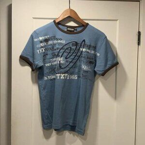 SOLD Blue Y2K T Shirt
